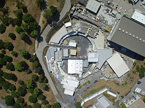 Aerial view of SSRL.