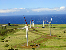 Wind turbines such as those on the northern tip of the Big Island in Hawaii near the town of Hawi will be a more common sight. NREL is helping Hawaii meet an ambitious goal of getting 60 percent of its energy from renewable sources by 2030.