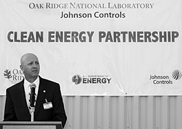 For Johnson Controls Iain Campbell, the steam plant conversion showcases his companys environmental commitments.