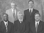 From left: John A. Mayo Jr., Lynn J. Degenhardt, Lawrence F. Allard Jr., William H. Sides Jr. and Douglas A. Blom