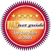 MDnet Guide top 100 sites of 2001
