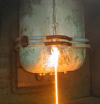 cold crucible induction heated melter (CCIM) technology