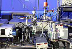Cryogenic Time-resolved Laser Fluorescence Spectrometer