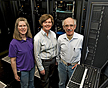 Ames Lab researchers Theresa Windus, Monica Lamm and Mark Gordon