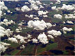 Shallow, fair-weather cumulus humilis clouds such as these were sampled for the CHAPS campaign in Oklahoma City, Okla.