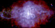 The Lead (Pb) Radius Experiment (PREx) preliminary result is important for understanding the structure of heavy nuclei and for the theoretical equations that describe the life cycles of neutron stars. Pictured is 3C58, the remnant of a supernova. This image, from the Chandra telescope, shows the central pulsar – a rapidly rotating neutron star formed in the supernova event. Image: NASA/CXC/SAO/P. Slane et al.