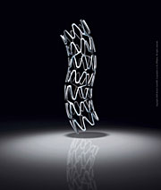 1.	Coronary Stent: Coronary stents made from a novel platinum-chromium alloy are more flexible than traditional stents. The alloy was developed by a research team that included metallurgists from NETL. The improved stents are manufactured by Boston Scientific Corporation, Inc. (image courtesy of Boston Scientific)
