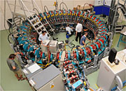 The device, named EMMA and constructed at the Daresbury Laboratory in the UK, is the first non-scaling fixed field alternating gradient accelerator ever built. 