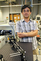 Young-Jin Lee, a scientist at Ames Laboratory, has successfully demonstrated the use of matrix-assisted laser desorption/ionization-mass spectrometry to map the distribution of metabolites in plant tissues.