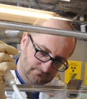 INL research scientist Peter Zalupski.