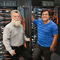 To build these lattice QCD configurations, the scientists used Blue Gene supercomputers of the New York State Center for Computational Science.