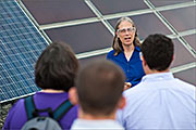 Sarah Kurtz leads NREL's participation in the International PV Quality Assurance Task Force to develop standards to help customers quickly assess a PV product's ability to withstand regional stresses and gain confidence that purchased PV products will be of consistent quality.