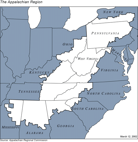 region map